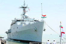 A naval ship sets sail for Libya from Mumbai to rescue Indians on Saturday.