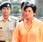 A file photo of Sadhvi Pragya