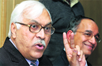 CEC SY Quraishi makes the announcement of Assembly polls, in New Delhi on Tuesday.