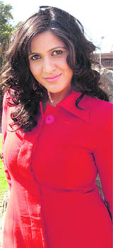 Jonita Doda shoots for Punjabi film Yaara O Dildara in the city