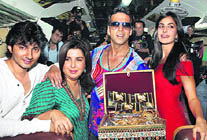 Farah Khan (second from left) is a force to reckon with among new-age commercial filmmakers