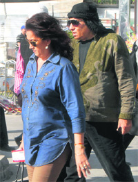 Ranjit and his wife