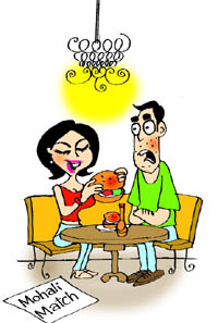 ticket hunt: Finally, tell me, have you arranged tickets or not?