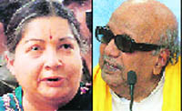 J Jayalalithaa M Karunanidhi 