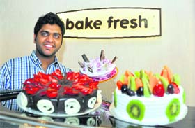 Platter full: Manik Bajaj
