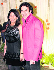 Actor and TV host Archana Puran Singh (L) has been married for more than two decades to actor- turned-director Parmeet Sethi