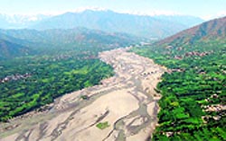 A view of the Swat Valley that was once a tourist resort till it was overrun by the Taliban forcing the Army to step in and drive out the militants.