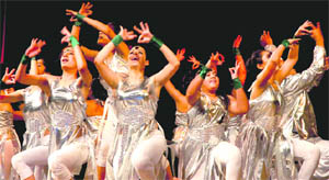 Razzmatazz Students of Shaimak Davar Institute of Performing Arts perform at Tagore Theatre, Sector 18, Chandigarh on Saturday