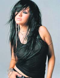 LUCKY GIRL: Christina Aguilera