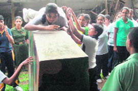 A training session in progress. 