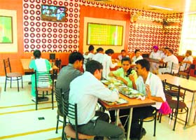 Lets eat: The regular lunch in office has a new meaning with swanky canteens right in your office