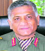 Army Chief General VK Singh
