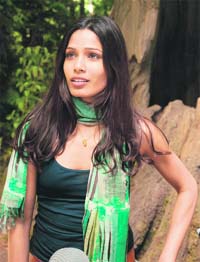 Fear factor: Freida Pinto