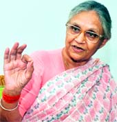 Sheila Dikshit, Delhi Chief Minister