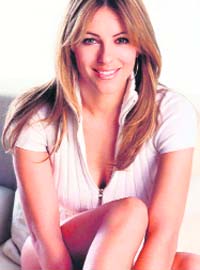 FUN TIME: Elizabeth Hurley