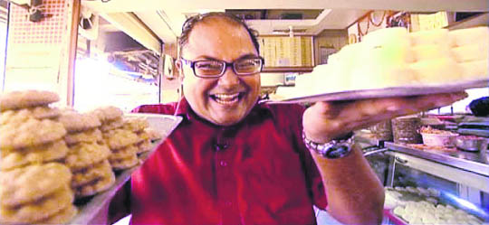 Bikramjit is the host of Secret Kitchen on CNN-IBN