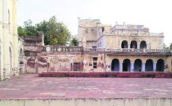 A view of the Deewan Khana at Banasar Bagh in Sangrur. 