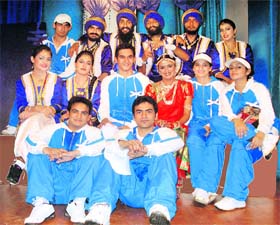 Together they can: Member of The Showstoppers
