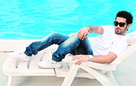 Right attitude: Rishabh Syal Photo: Vinay Malik