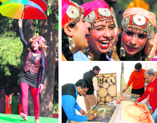 Art, rides, some shopping and colourful cultural performances ruled Day 3 of Chandigarh Carnival.