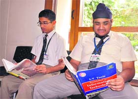 Avtansh Behl (left) with Karan Pratap Singh