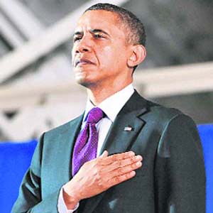 TESTING TIMES: US President Barack Obama faces an electorate that demands more than his trademark rhetoric