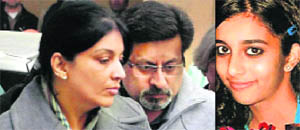Rajesh and Nupur Talwar, parents of Aarushi (R) 