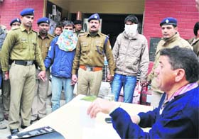 A gang of thieves nabbed by the Dehradun police