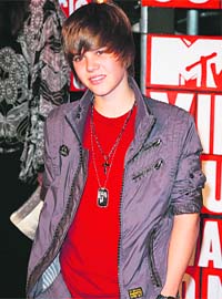 Family oriented: Justin Bieber