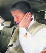 Congress leader Harish Rawat in New Delhi on Wednesday. 