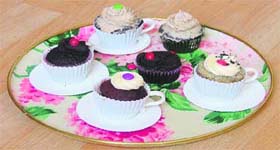 Cupcakes prepared by Vibha