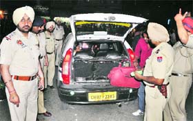 Security has been beefed up in Ludhiana after curfew was imposed in Gurdaspur