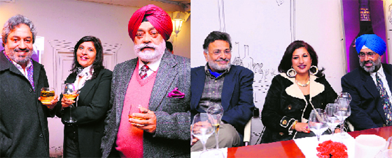 Members of the Single malt club in Chandigarh savour every moment at a recent party