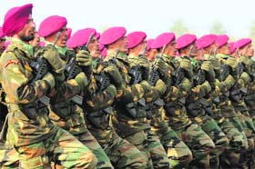 COUNTRYS PRIDE: Special Forces soldiers