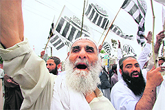 JuD activists bat for their chief in Rawalpindi