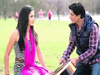 Good friends: Katrina Kaif and Shah Rukh Khan