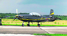 The Swiss Pilatus PC-7, chosen by the IAF as a possible basic trainer