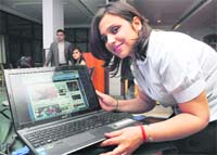 Chandni Sharma unveils her portal