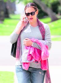 Kids first: Jennifer Garner