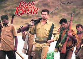 A still from Paan Singh Tomar