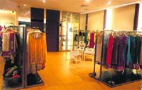 An inside view of the Aza multi-designer brand store in Ludhiana