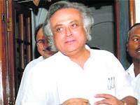 Rural Development Minister Jairam Ramesh