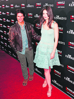 Tom Cruise and Katie Holmes