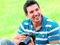 In shape: John Abraham