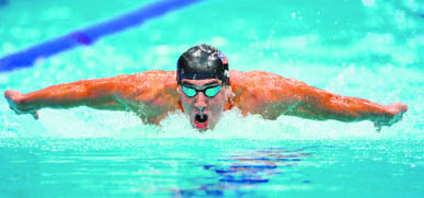Michael Phelps of the USA in action during the 4x100m freestyle relay final during the London Olympics. Phelps won the record 19th Olympic medal on Tuesday when he joined forces with his U.S. team mates to win the 4x200 metres freestyle relay.