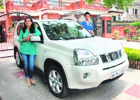 Ritu Sehgal likes a fast ride
