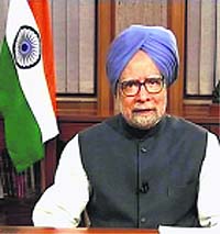 Prime Minister during his address