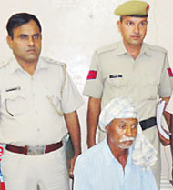 Sohan Lal (60), accused of raping a 13-year-old girl