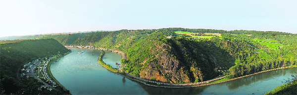 Rhine is the longest river in Germany with tributaries flowing in from France, Luxembourg and Belgium