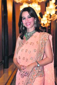 Star value: Perizaad Zorabain and Tisca Chopra (below) will play the female leads in Dinner with Friends